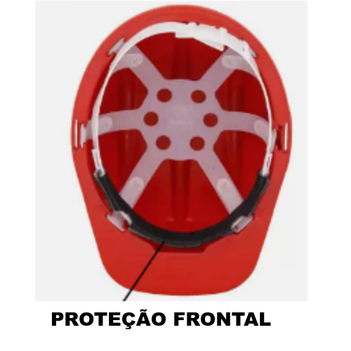 capacete de seguranca vermelho onde comprar